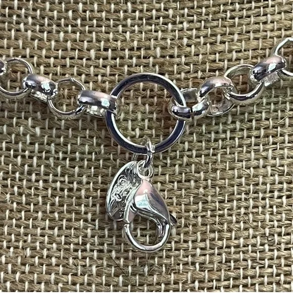 Origami Owl SILVER TONE CUSTOM ROLO 18”-20” CHAIN NECKLACE Brand New! - Picture 3 of 4